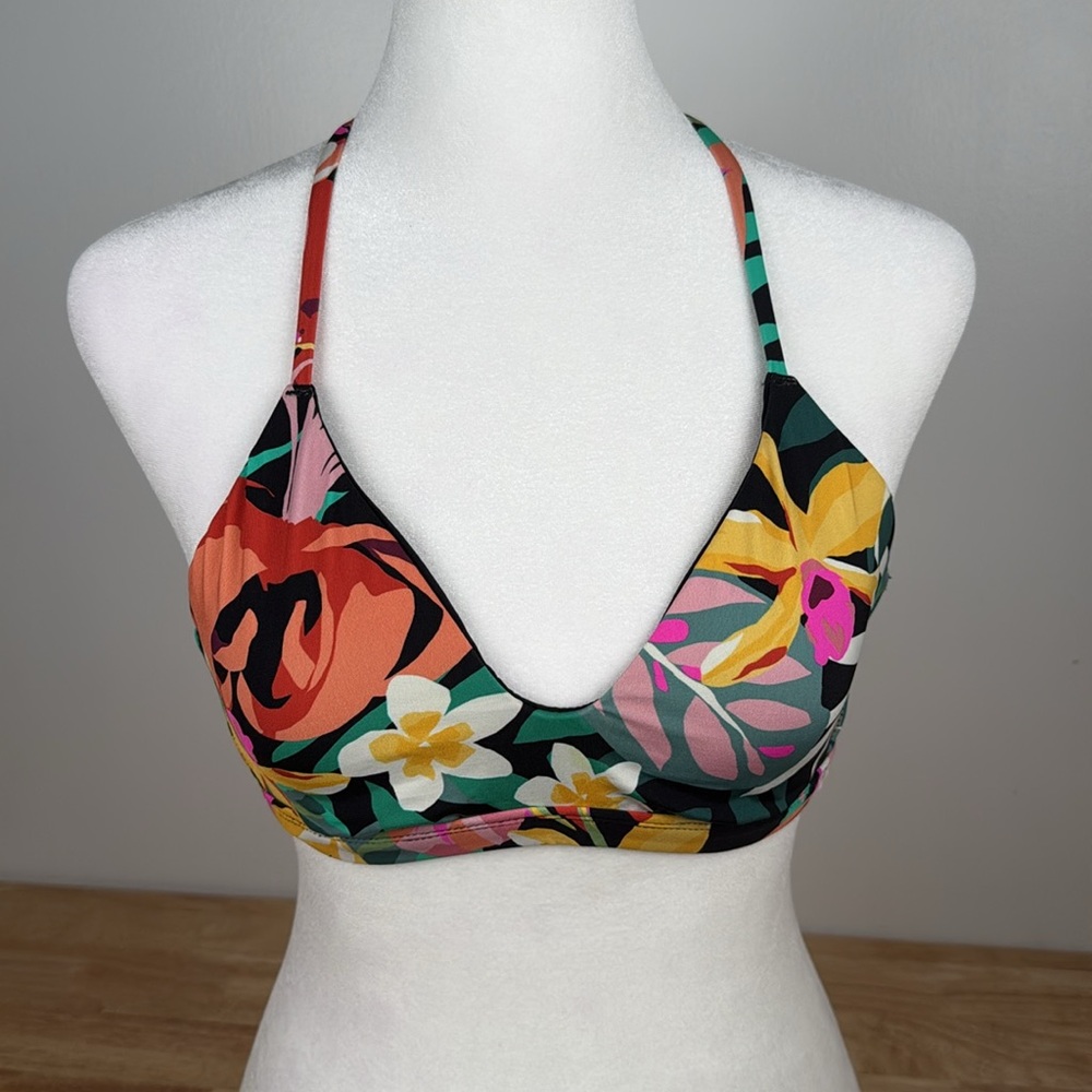 Floral Hurley Bikini Top